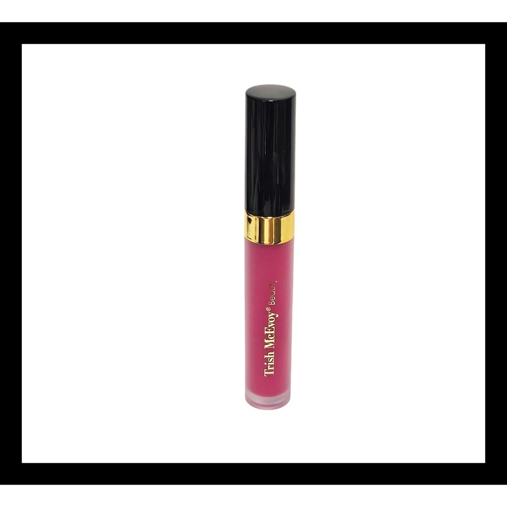 Trish McEvoy Easy Liquid Lip Gloss - Barbie - Pink Full Size New